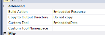EmbeddedData - Visual Studio Marketplace